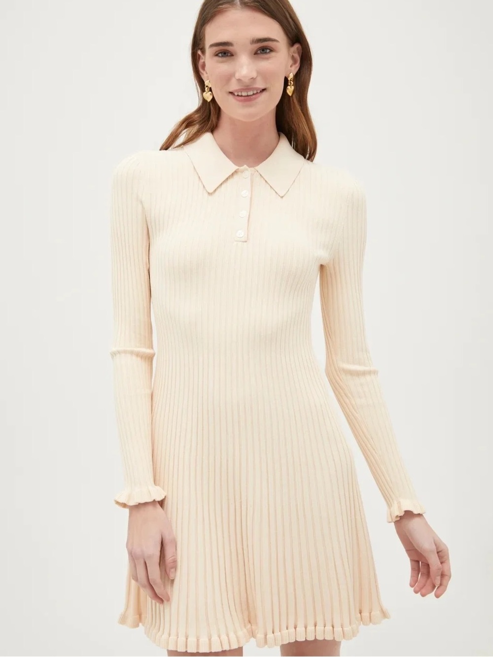 Hill House Rachel Ivory Knit Dress